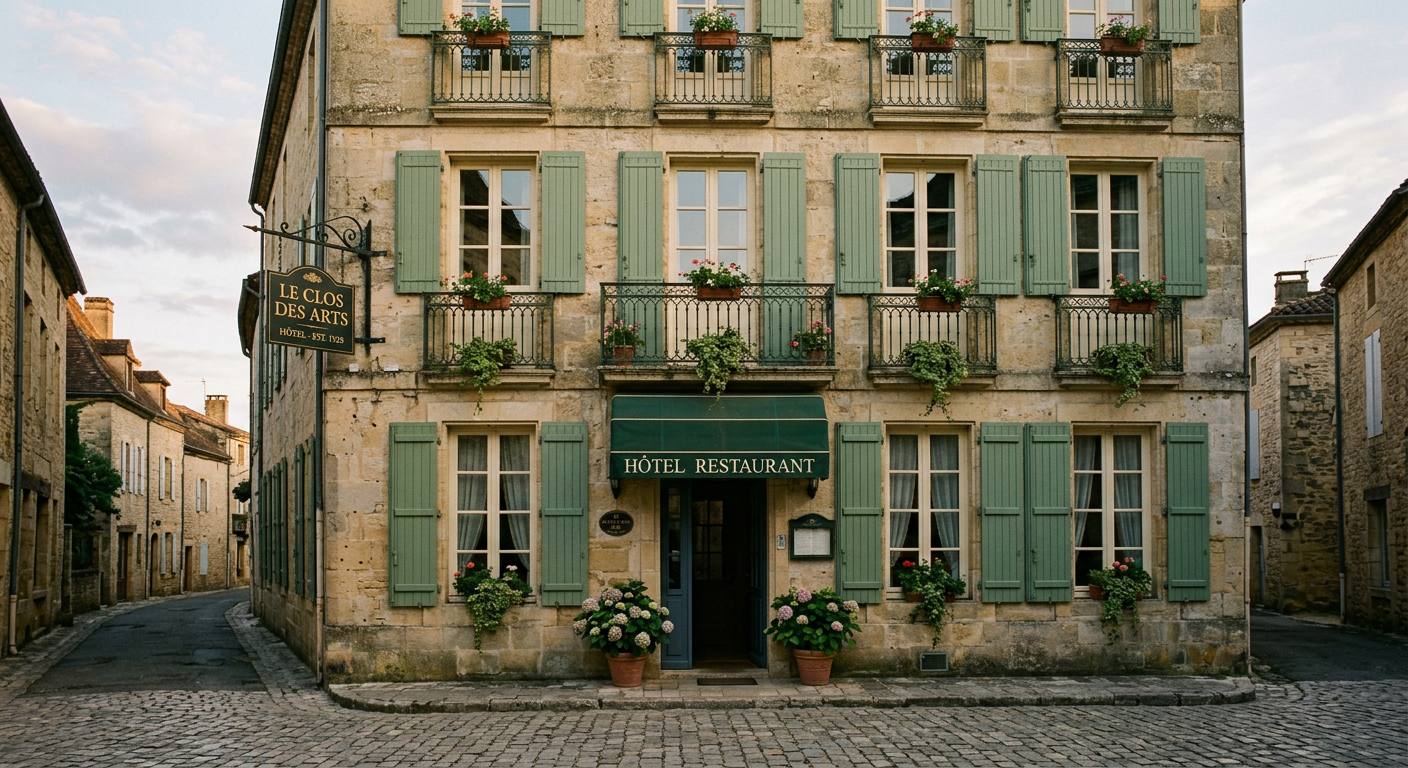 Façade d'un hôtel indépendant
